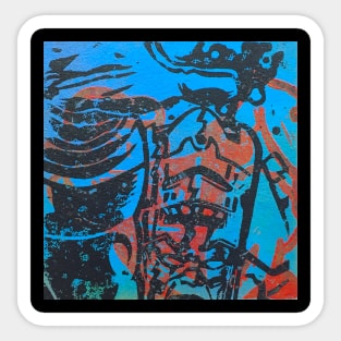 pop art popeye galactus warhol lichtenstein Sticker